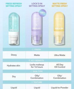 Shiglam Makeup Setting Spray, Matte - Image 2