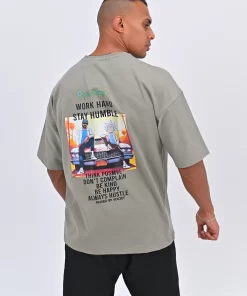 Youth T-shirt Over Size Brand Egyptian Material Bolivar Heavy Cotton T-Shirt - Image 3