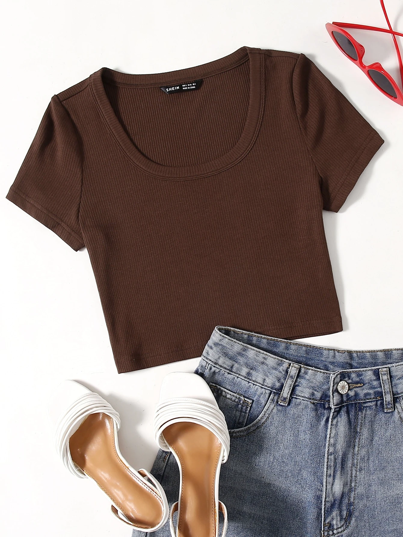 كروب توب SHEIN - الصورة 3