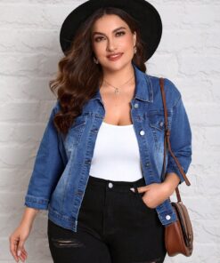 ⁦جاكيت جينز SHEIN⁩ - الصورة ⁦5⁩