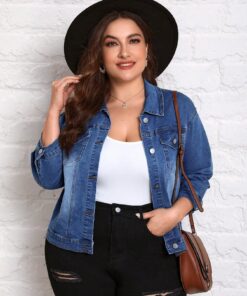 ⁦جاكيت جينز SHEIN⁩ - الصورة ⁦2⁩
