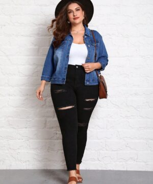 جاكيت جينز SHEIN