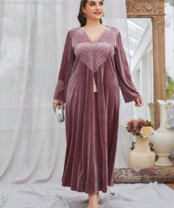 عبايه استقبال قطيفه SHEIN  من غير دلاايه - الصورة 3