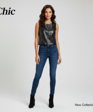 بلوزه جلد SHEIN