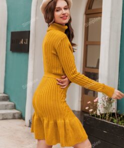 مينى دريس تريكو SHEIN - الصورة 4