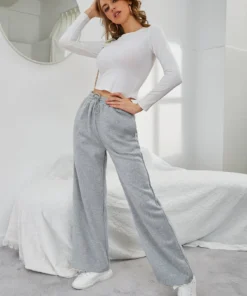 بنطلون ميلتون مبطن SHEIN - الصورة 4