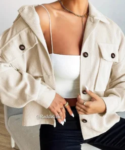 شميز قطيفه مضلع SHEIN - الصورة 6