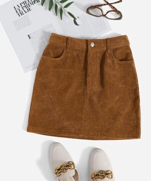 جيب قطيفه مضلع SHEIN