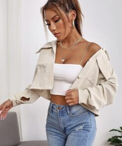 شميز شتوي قطيفه مضلع  SHEIN - الصورة 3