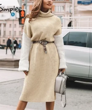 دريس تريكو من غير حزام SHEIN