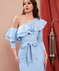 ⁦فستان سواريه SHEIN⁩ - الصورة ⁦4⁩