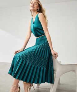 ⁦ميني دريس SHEIN بدون حزام⁩ - الصورة ⁦3⁩