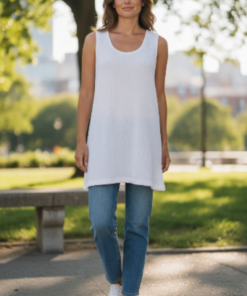 ⁦تيشيرت ابيض SHEIN⁩ - الصورة ⁦1⁩