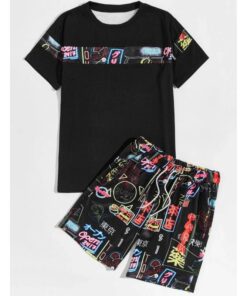 طقم رجالي SHEIN - الصورة 1