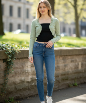 توب قصير مفتوح  SHEIN