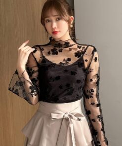 توب شيفون SHEIN - الصورة 1